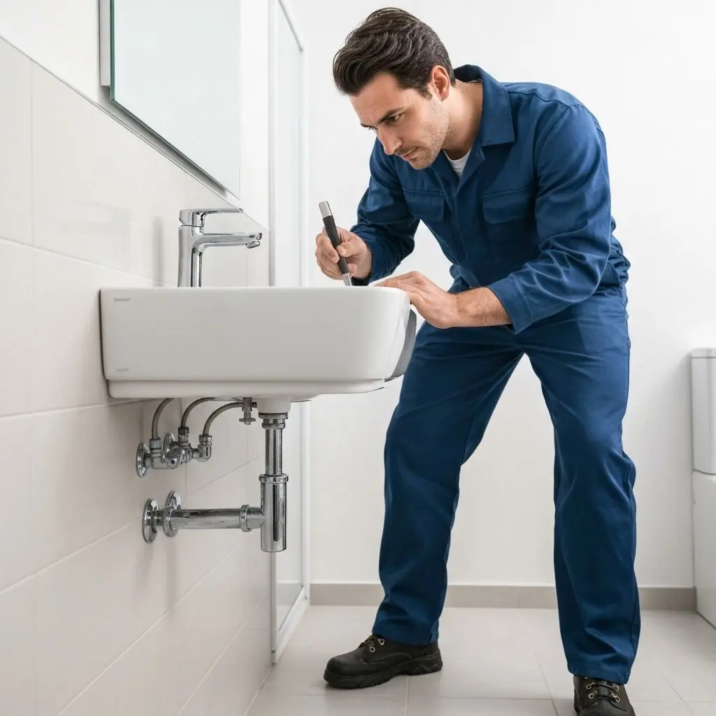 Professional plumbing work